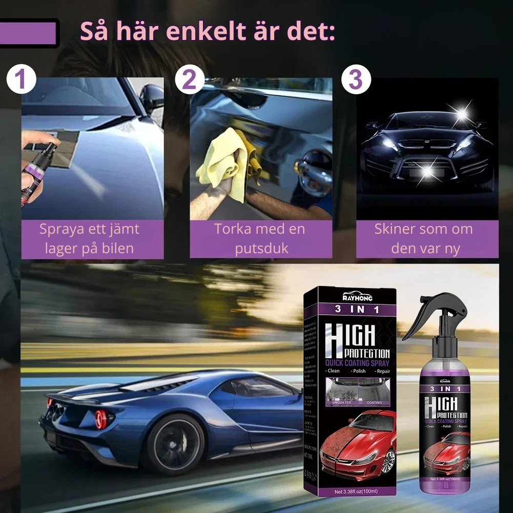Ge din bil en strålande ny livskraft!